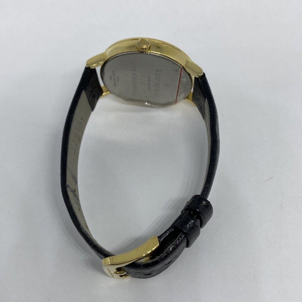 Kate Spade New York Metro 0010 Women Black Leather Analog Dial Wrist Watch VK131 - Picture 11 of 12